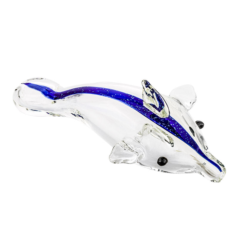 Dolphin Glass Hand Pipe