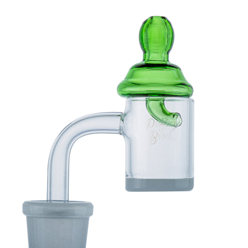 Green Glass Carb Cap