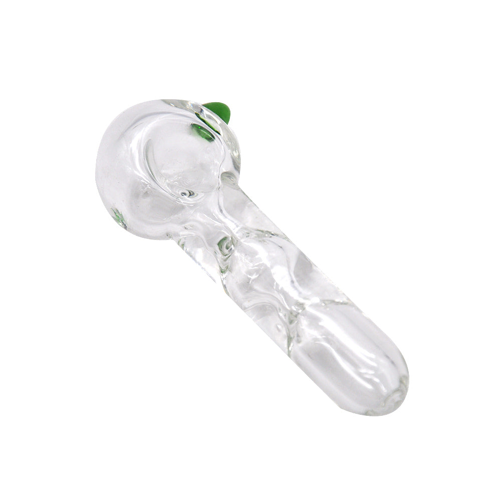 Clear Glass Tobacco Pipe