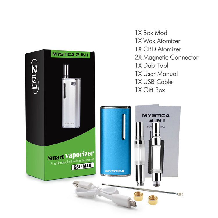 Mystica 2 in 1 For Wax&CBD/THC Oil