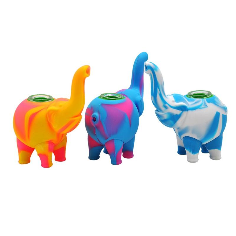 Elephant Silicone Weed Bowl / Dab Pipe