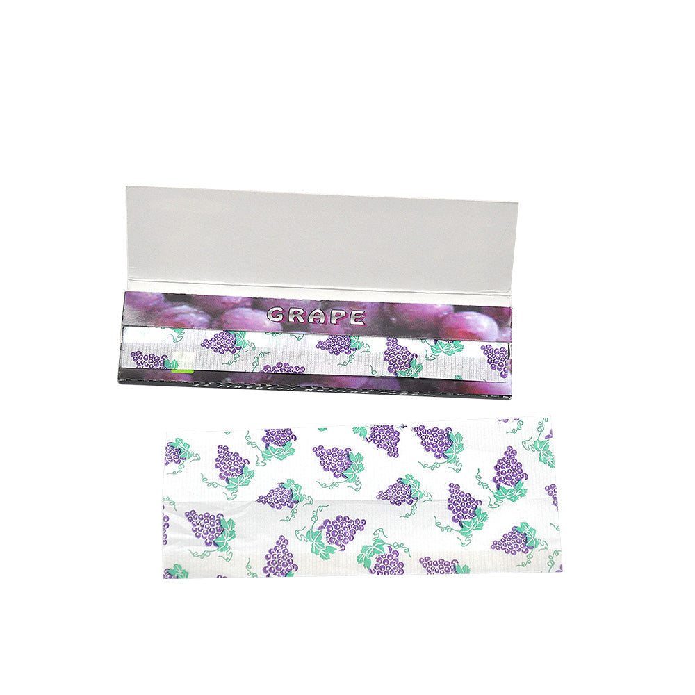 Hornet Kingsize Grape Flavored Rolling Paper 5 Booklets