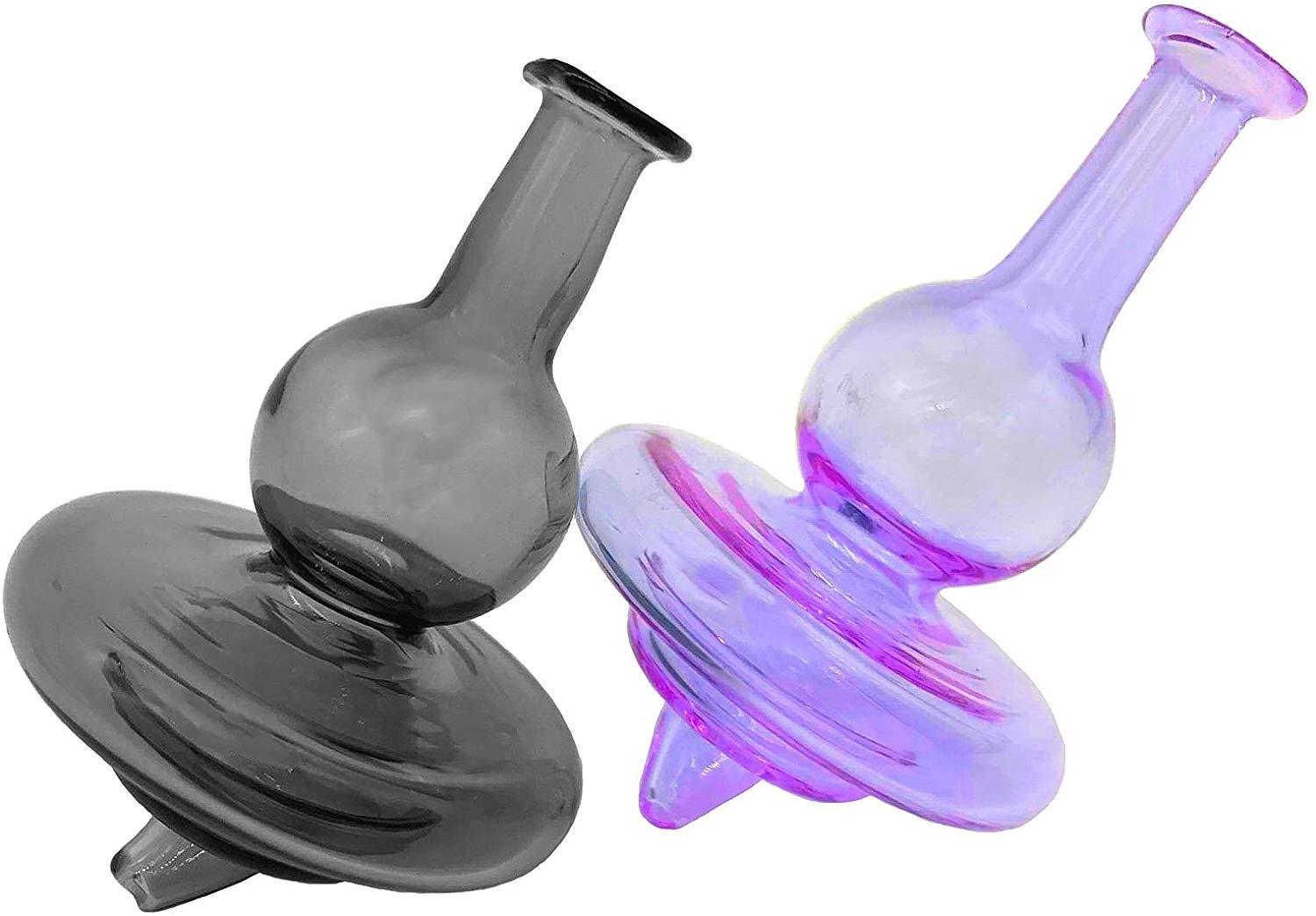 2Pcs Reused Colorful Handmade Gourd Carb Cap