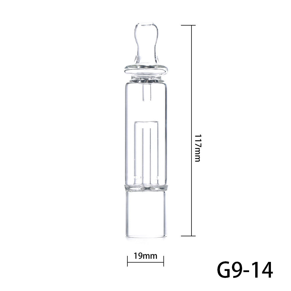 Pacifier Glass Bubbler For G9 Gdip