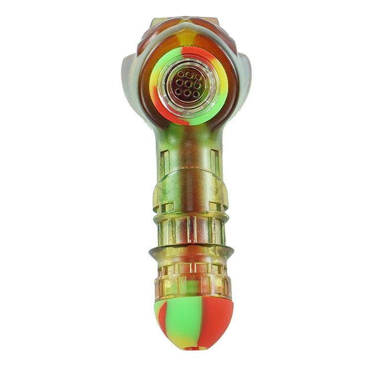 Samurai Resin Silicone Pot Pipe