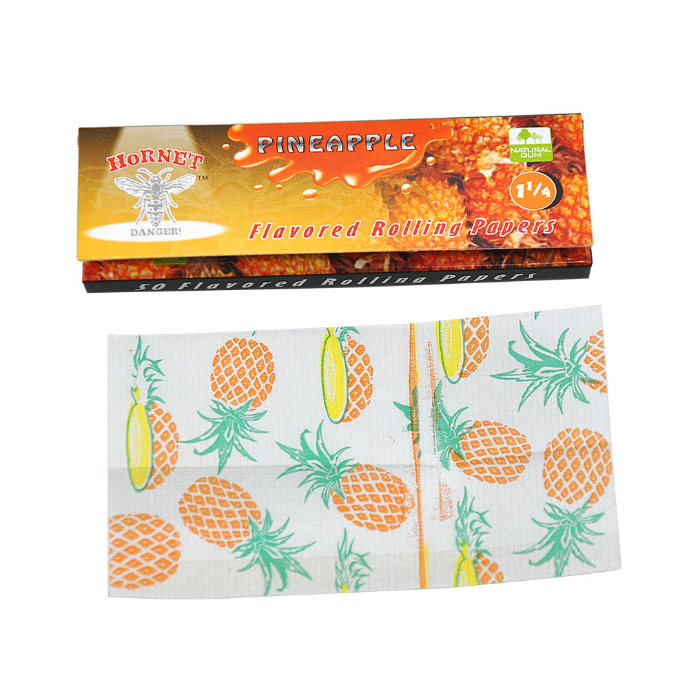 Hornet Pineapple Flavored Rolling Paper 5 Booklets