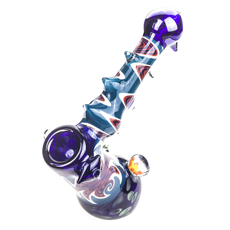 Swirl Glass Hammer Bubbler