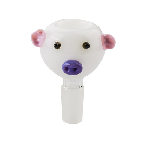 14mm Male Funny Pig Bong Bowl