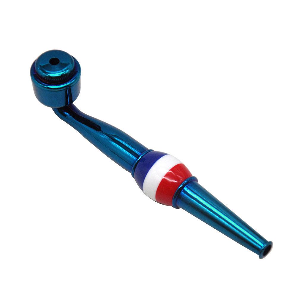 Multi-color Ball Metal Pipe w/ Cap