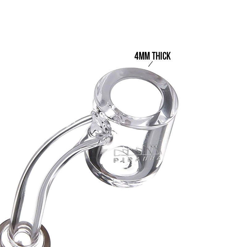 Piranha Quartz 4MM Flat Top Banger Nail