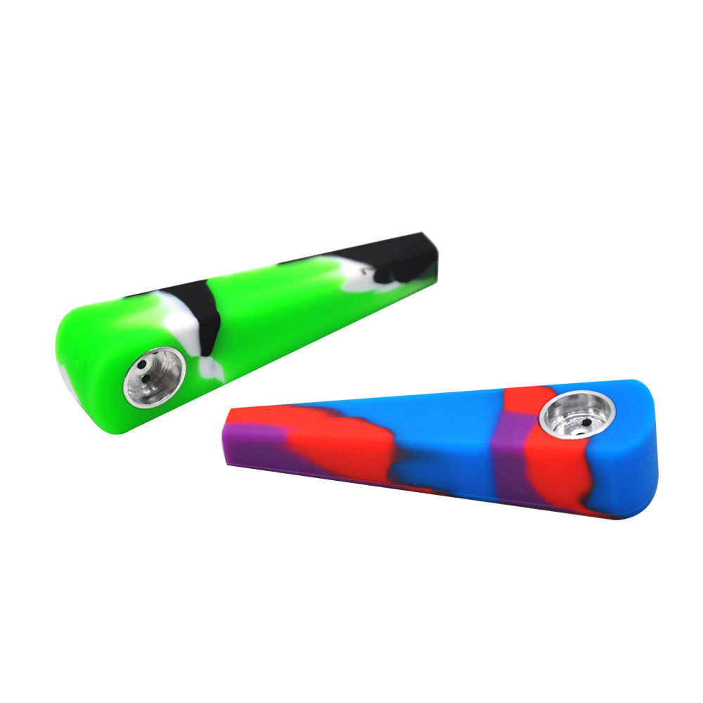 Silicone Triangular Hand Pipe