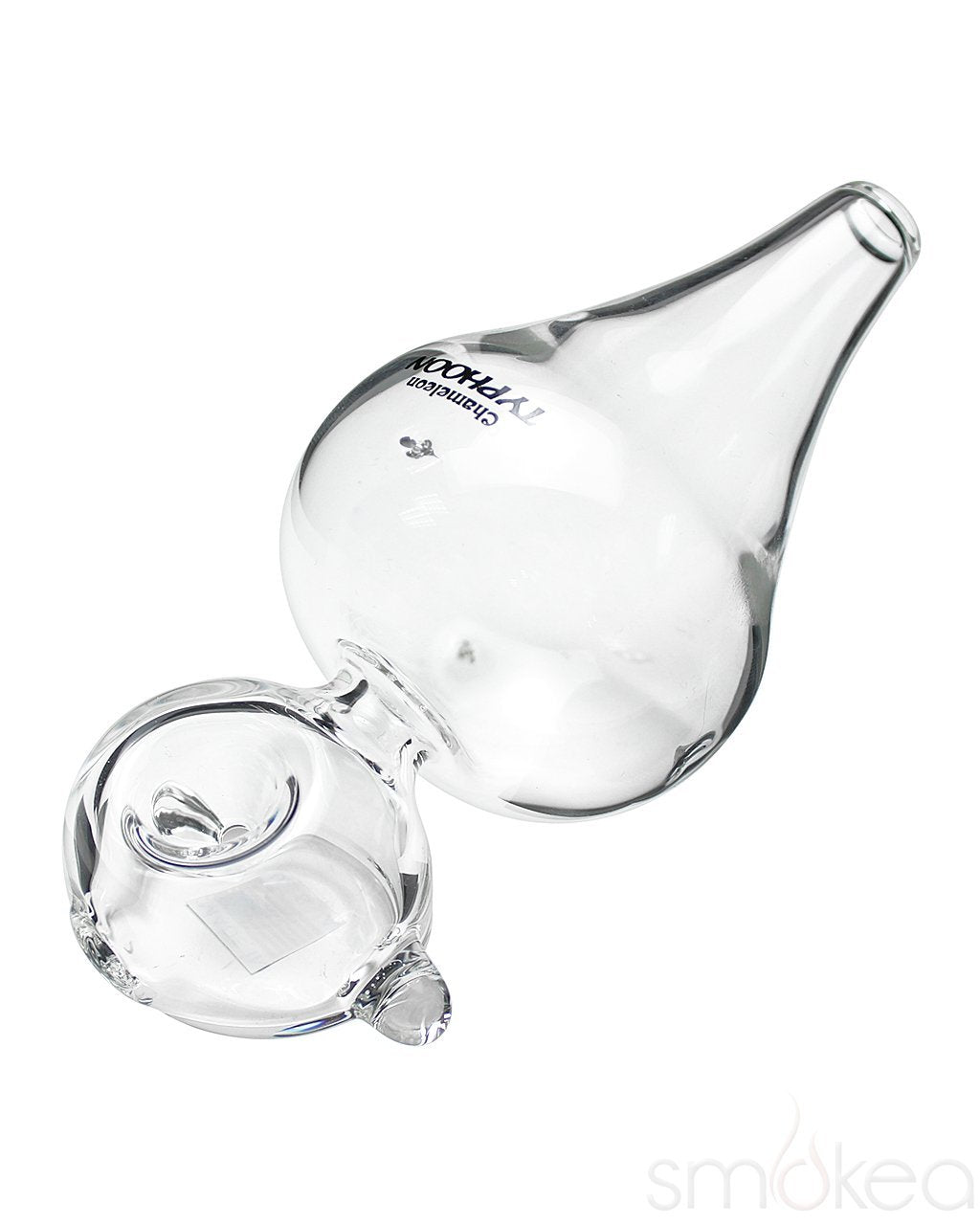 Chameleon Glass Typhoon Teardrop Hand Pipe