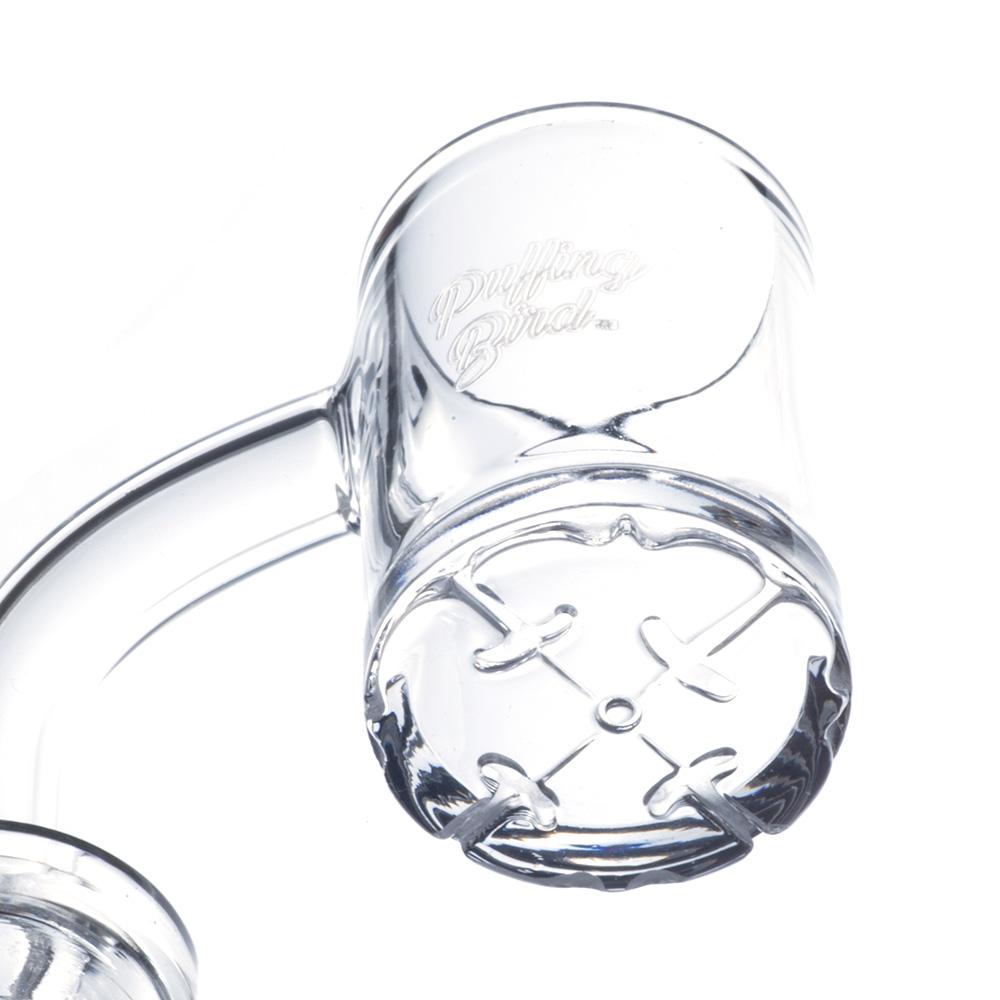 14mm Male Cross Pattern Base Quartz Banger