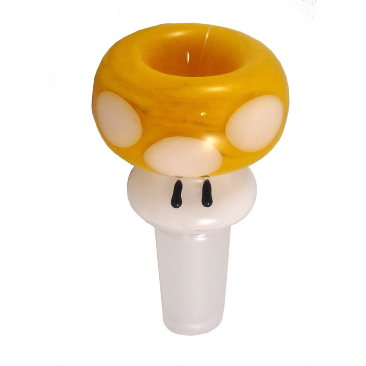 Empire Glassworks - Bowl Piece - Yellow Mushroom - 14mm
