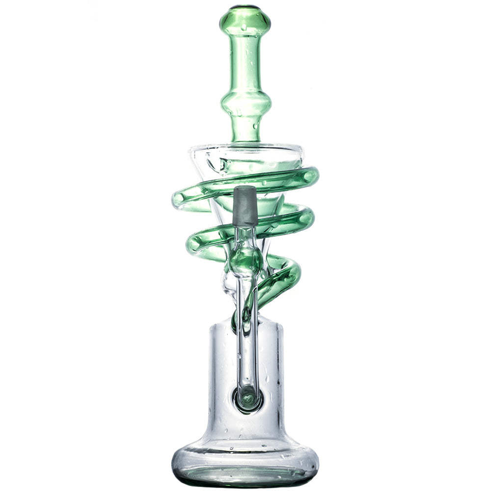 Spiral Perc Recycler Dab Rig