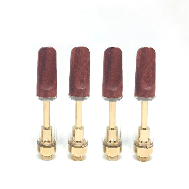 Wooden Mouthpiece CBD Vape Cartridge