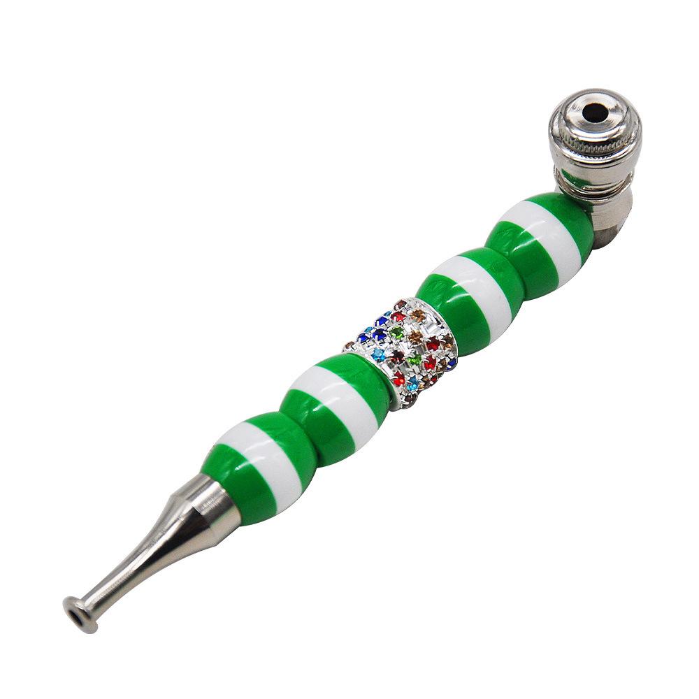 Multi-color Stem Metal Pipe w/ Cap