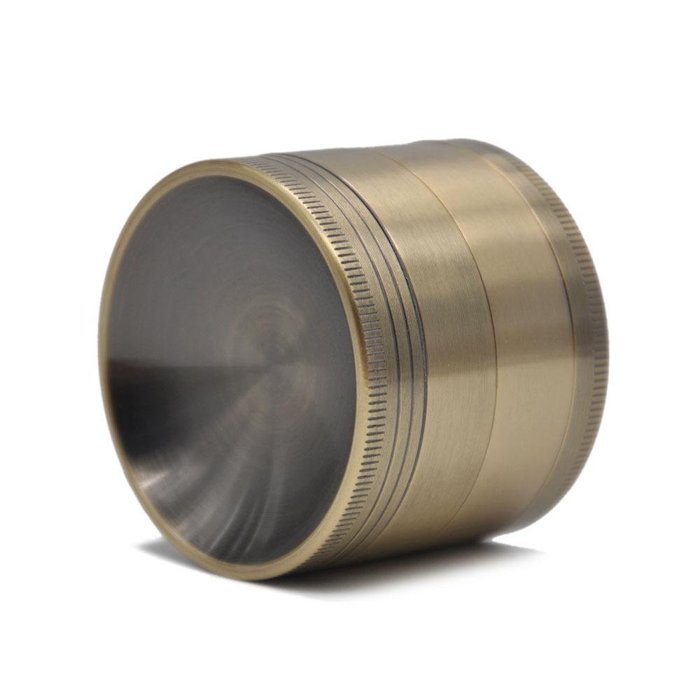 Herb Grinder With Mixing Concave(Ashtray) Lid 4 Layer 63 MM