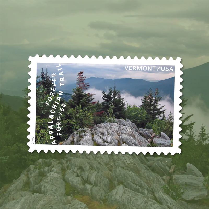 2025 The Appalachian Trail Forever Stamps, Sheet of 15 |Multiple Stamp Designs
