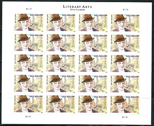 2024 USPS Saul Bellow Forever Stamps