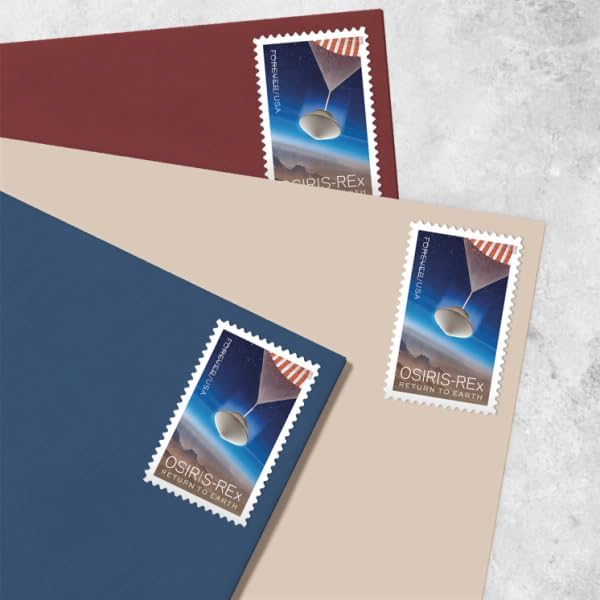 2023 Osiris-REx Mission to Asteroid Bennu and Return to Earth Forever Postage Stamps