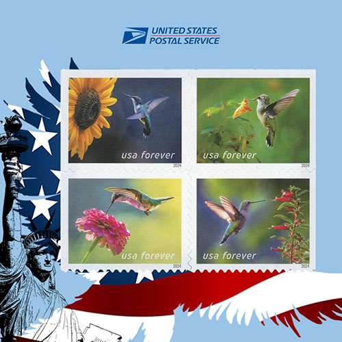 2024 USPS Garden Delights Forever Stamps