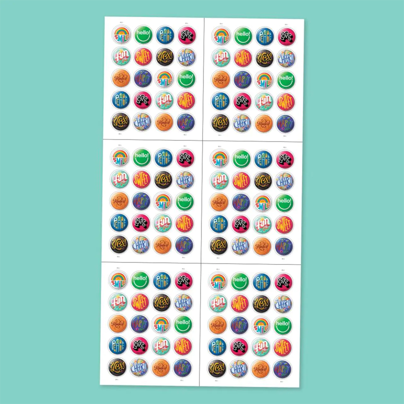 Pinback Buttons Forever Stamp - 2024