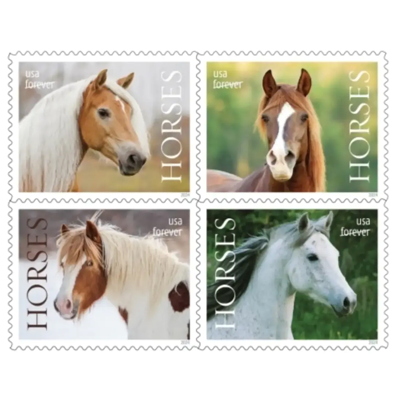 2024 Horses Stamps forever stamps