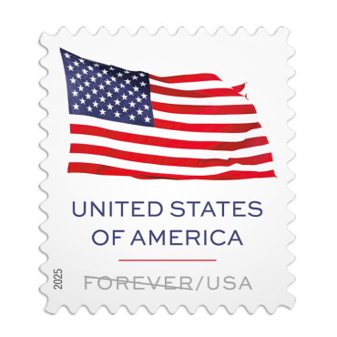 2025 US Flag Stamps - Limited Available | USPS Authorized Retailer 2025 USPS Flag stamps : 93% Off Tape + Free shipping