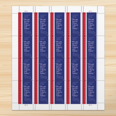 (2024) USPS First Continental Congress, 1774 Forever StampsSheet of 20