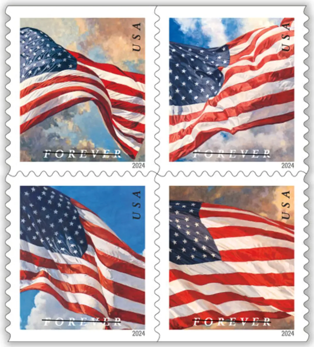 U.S. Flags 2024 Stamps - Save Up to 93% Off Retail