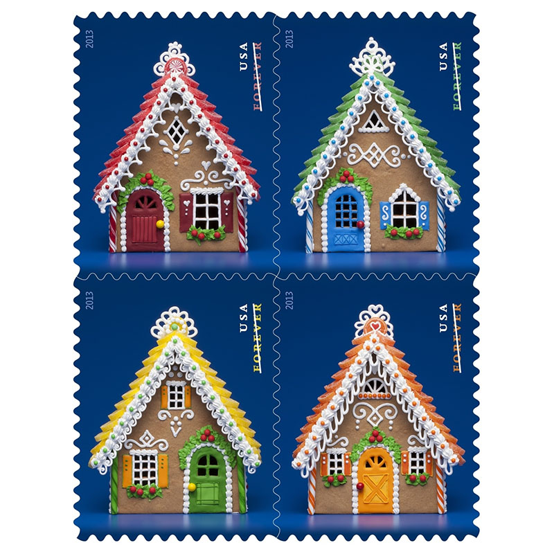 100PCS-Contemporary Gingerbread Houses   2013