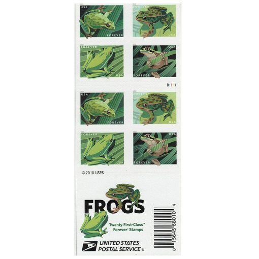 Frogs Forever Stamps