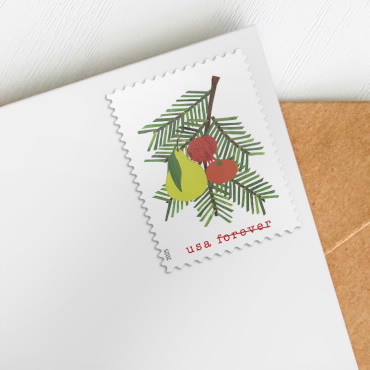 Holiday Cheer Stamps, Book of 20