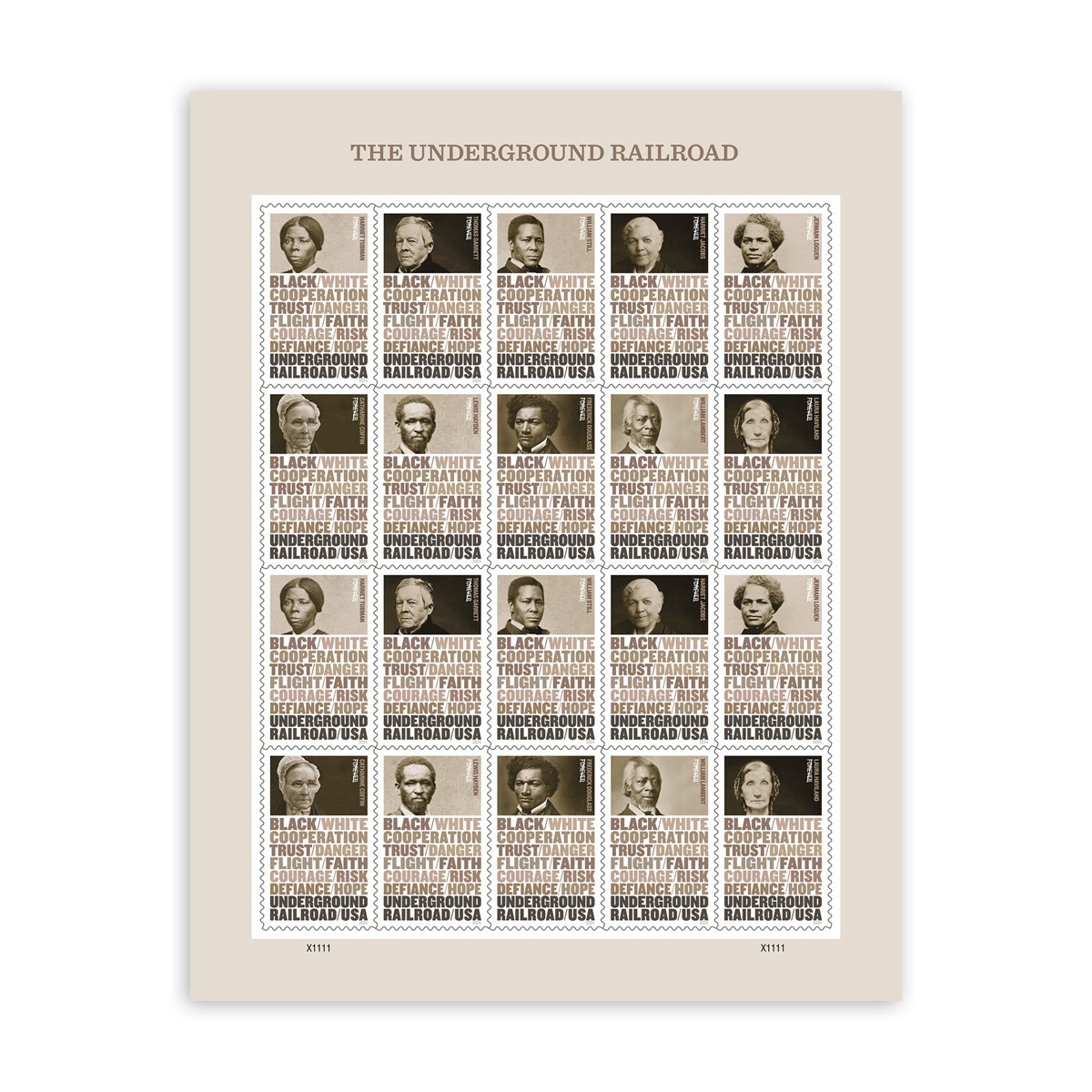 2024 Stamps - The Underground Railroad