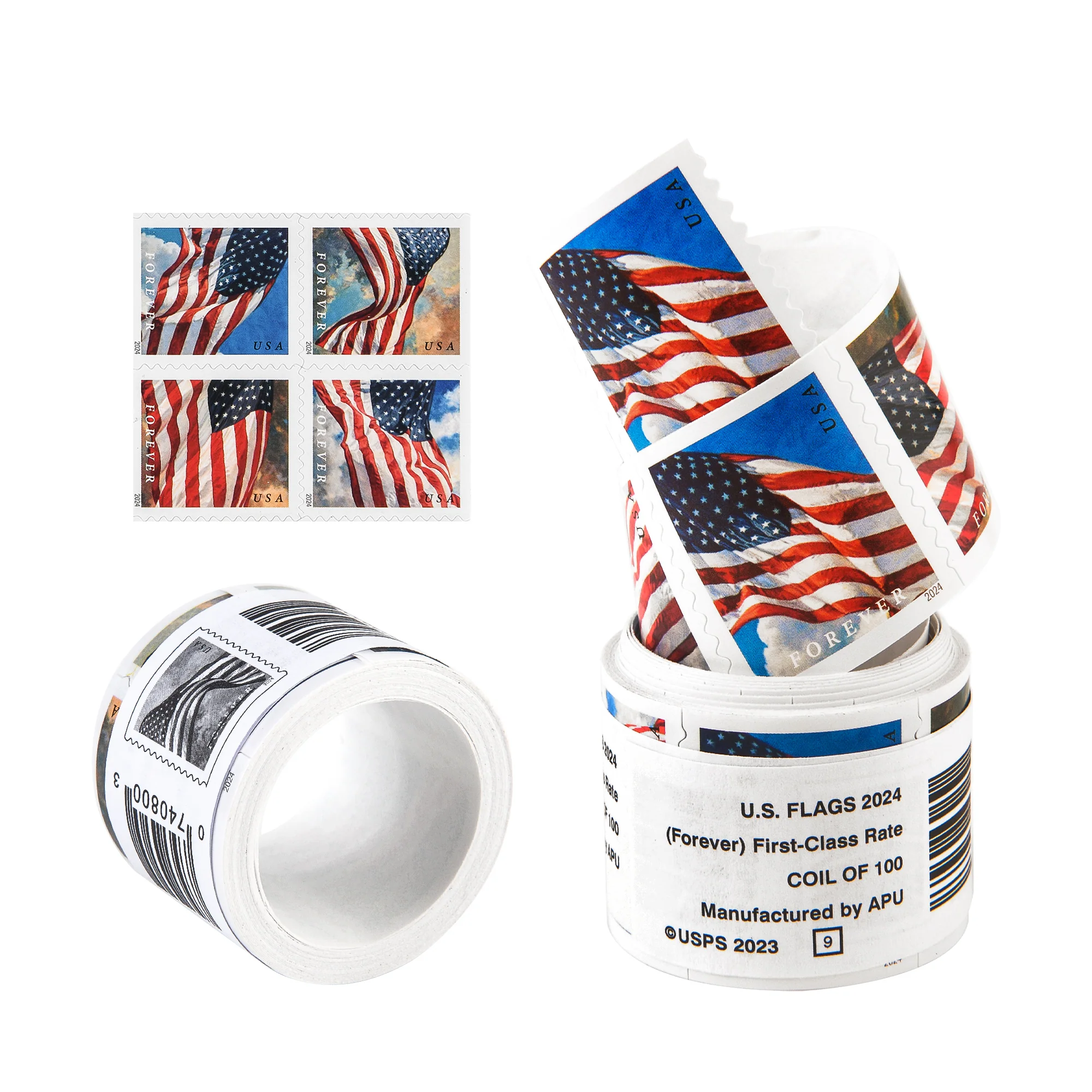 2025 US Flag Stamps - Limited Available | USPS Authorized Retailer 2025 USPS Flag stamps : 93% Off Tape + Free shipping