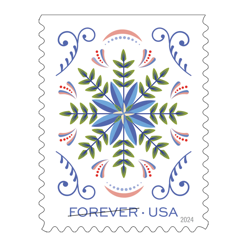 2024 Holiday Joy Forever Stamps, Book of 20|Multiple Stamp Designs