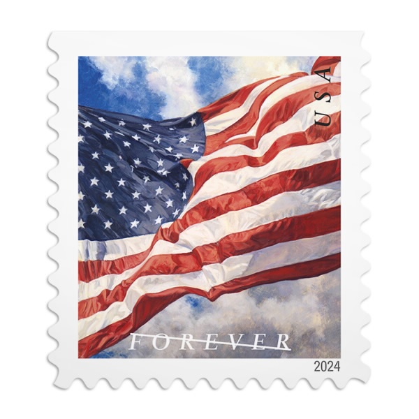 2017~2025 USPS Flag stamps : 93% Off Tape + Free shipping for over $50