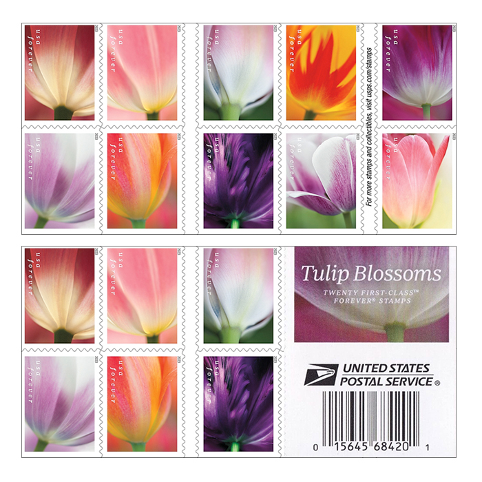 Tulip Blossoms Forever Stamp