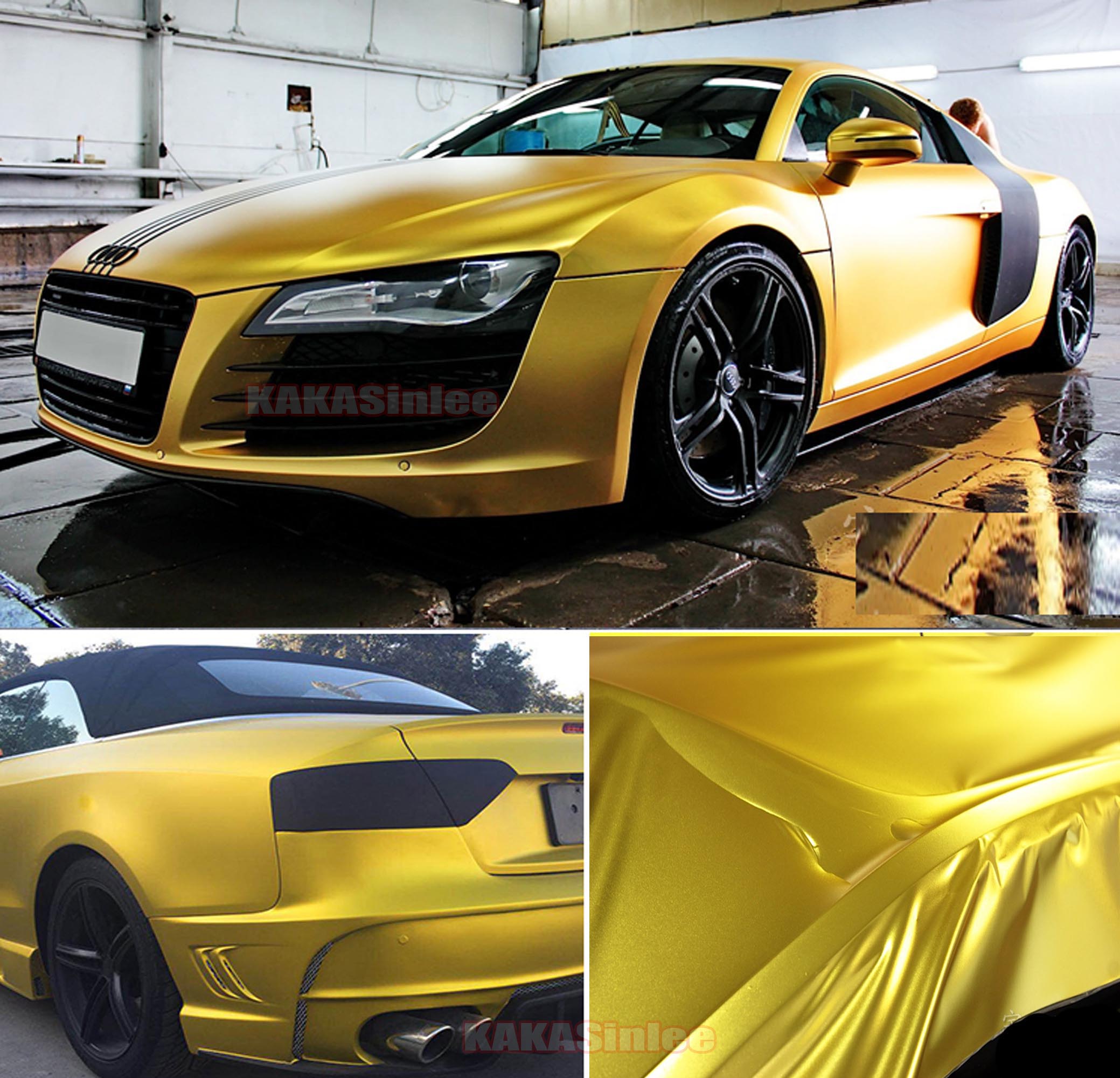 (PET) Super Satin Ceramics Metal Vinyl Wrap Sticker