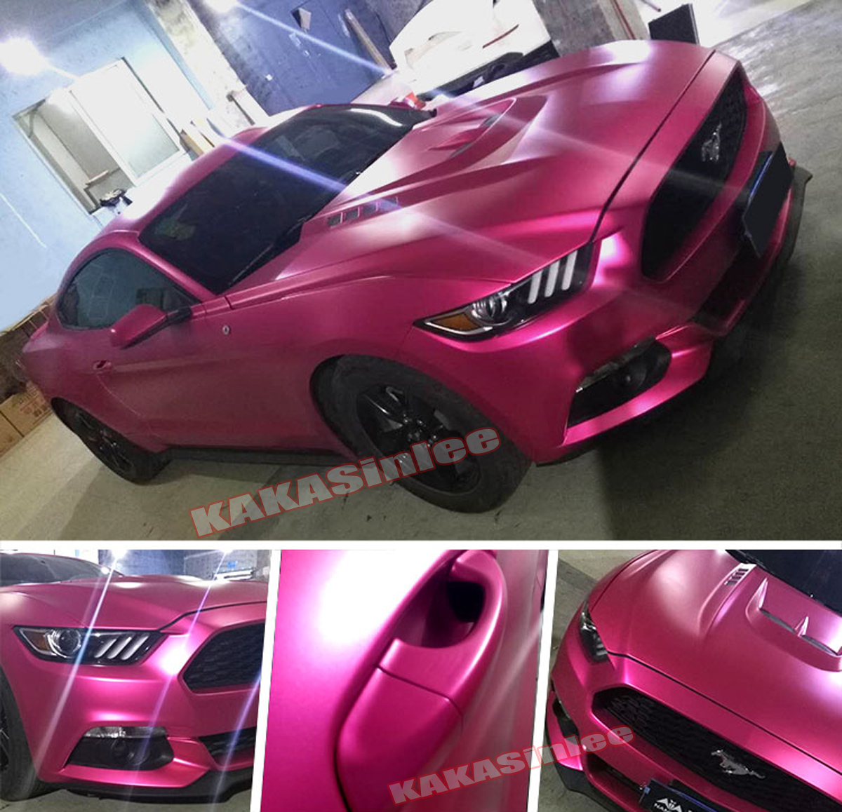 (PET) Super Satin Ceramics Metal Vinyl Wrap Sticker