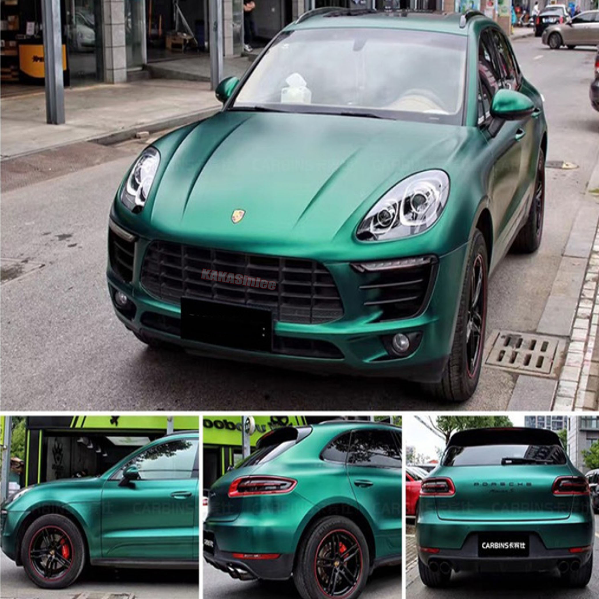 (PET) Satin Pearl Metal Car Vinyl Wrap Sticker Stretchable