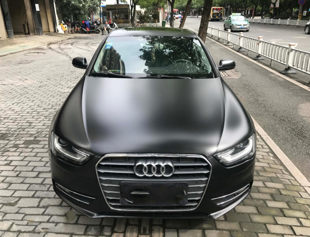 (PET) Whole Car Wrap - Super Matte Black Vinyl Sticker