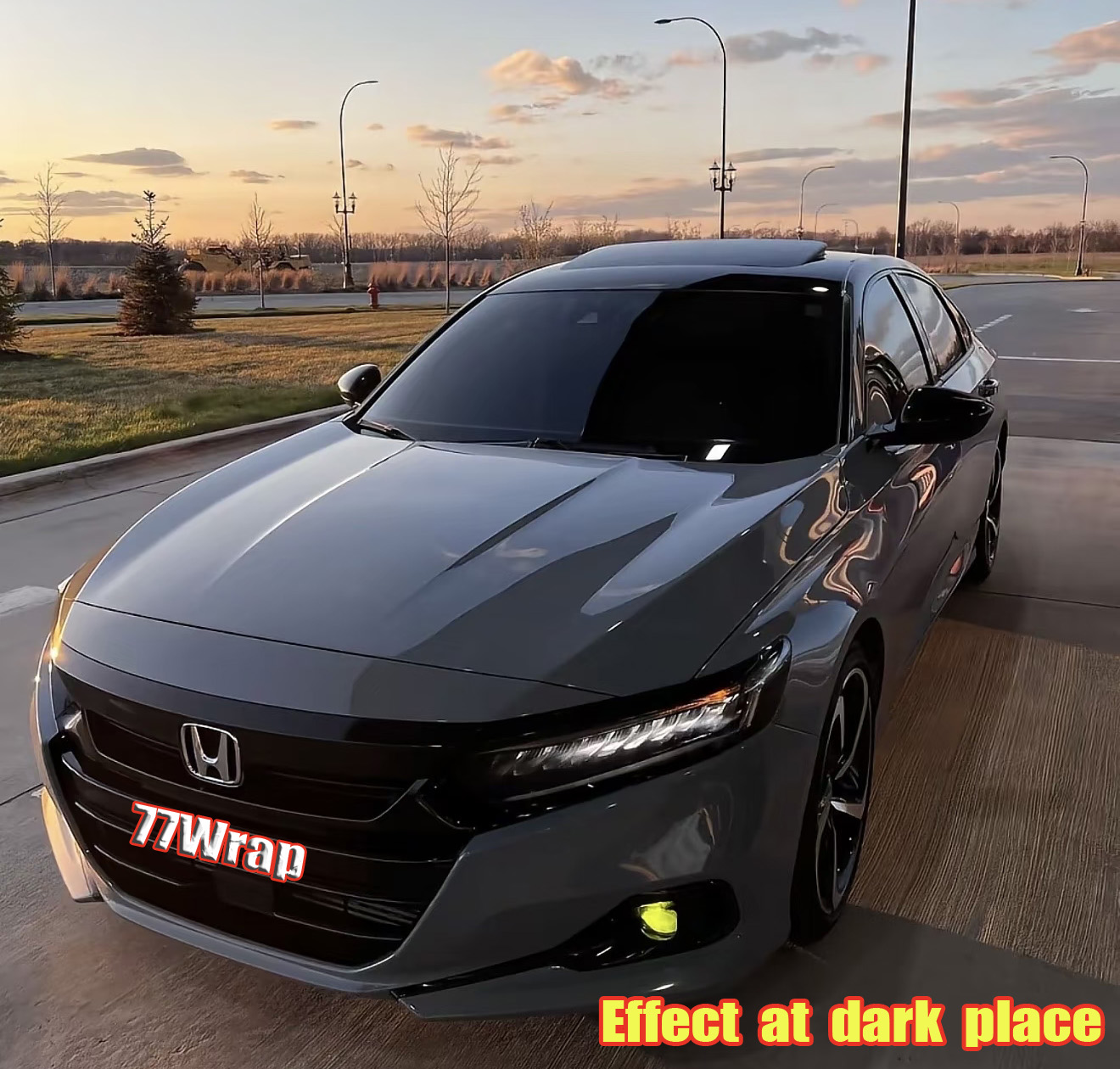 (PET) Ultra Glossy Crystal Car Vinyl Wrap Sticker Bubbles Free