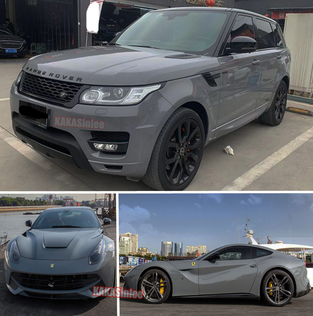 (PET) Ultra Glossy Crystal Car Vinyl Wrap Sticker Bubbles Free