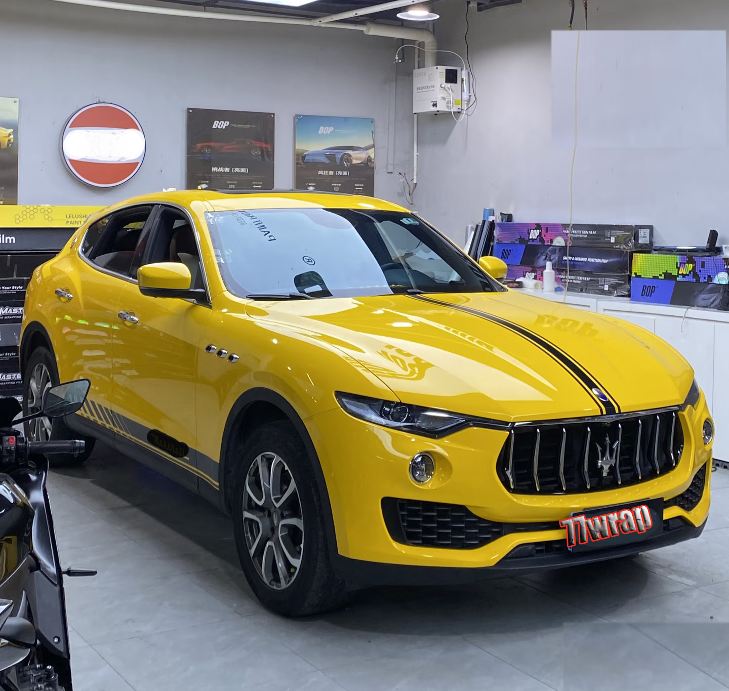 (PET) Ultra Glossy Crystal Car Vinyl Wrap Sticker Bubbles Free