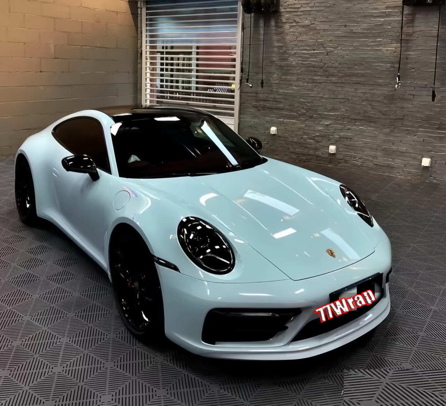 (PET) Ultra Glossy Crystal Car Vinyl Wrap Sticker Bubbles Free