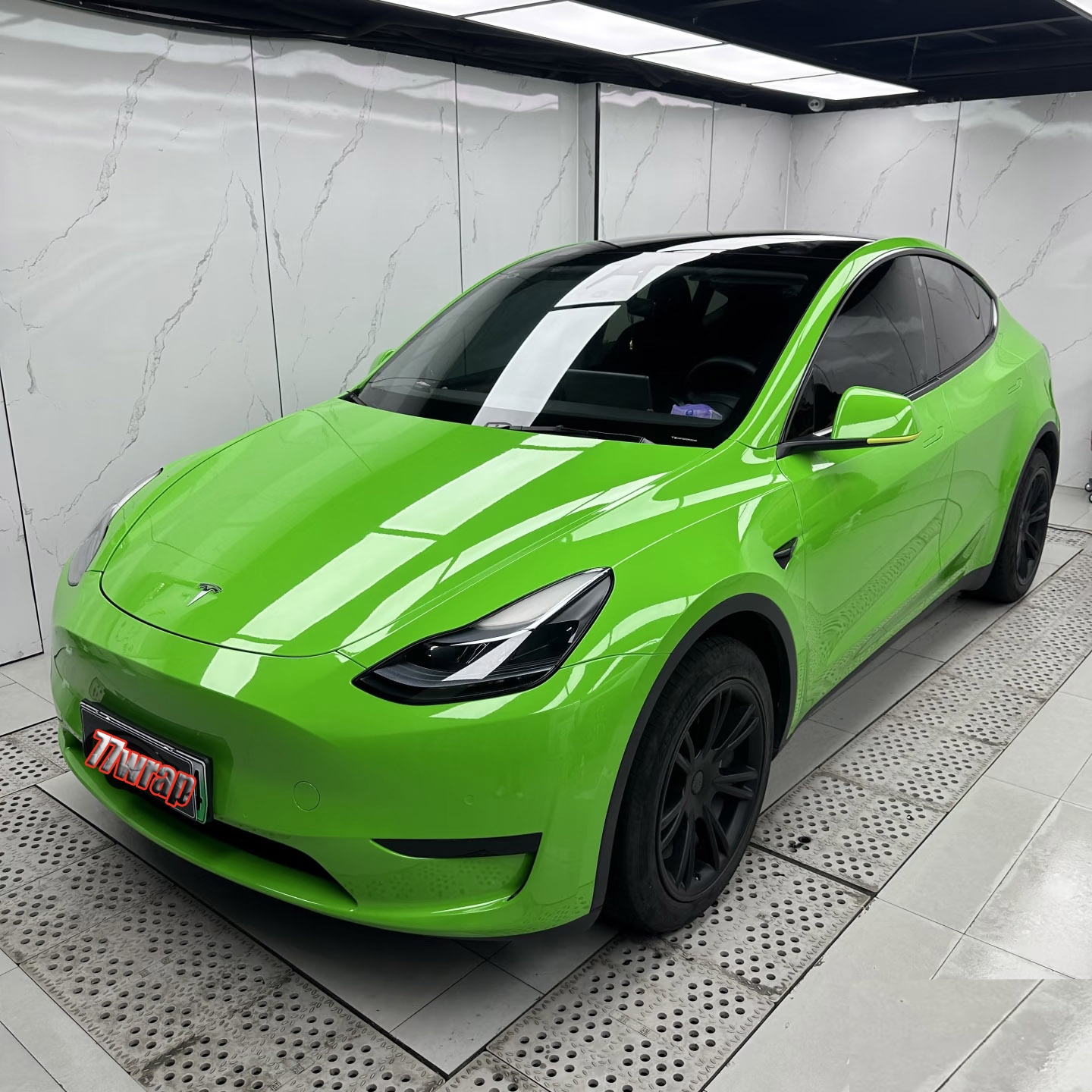 (PET) Ultra Glossy Crystal Car Vinyl Wrap Sticker Bubbles Free