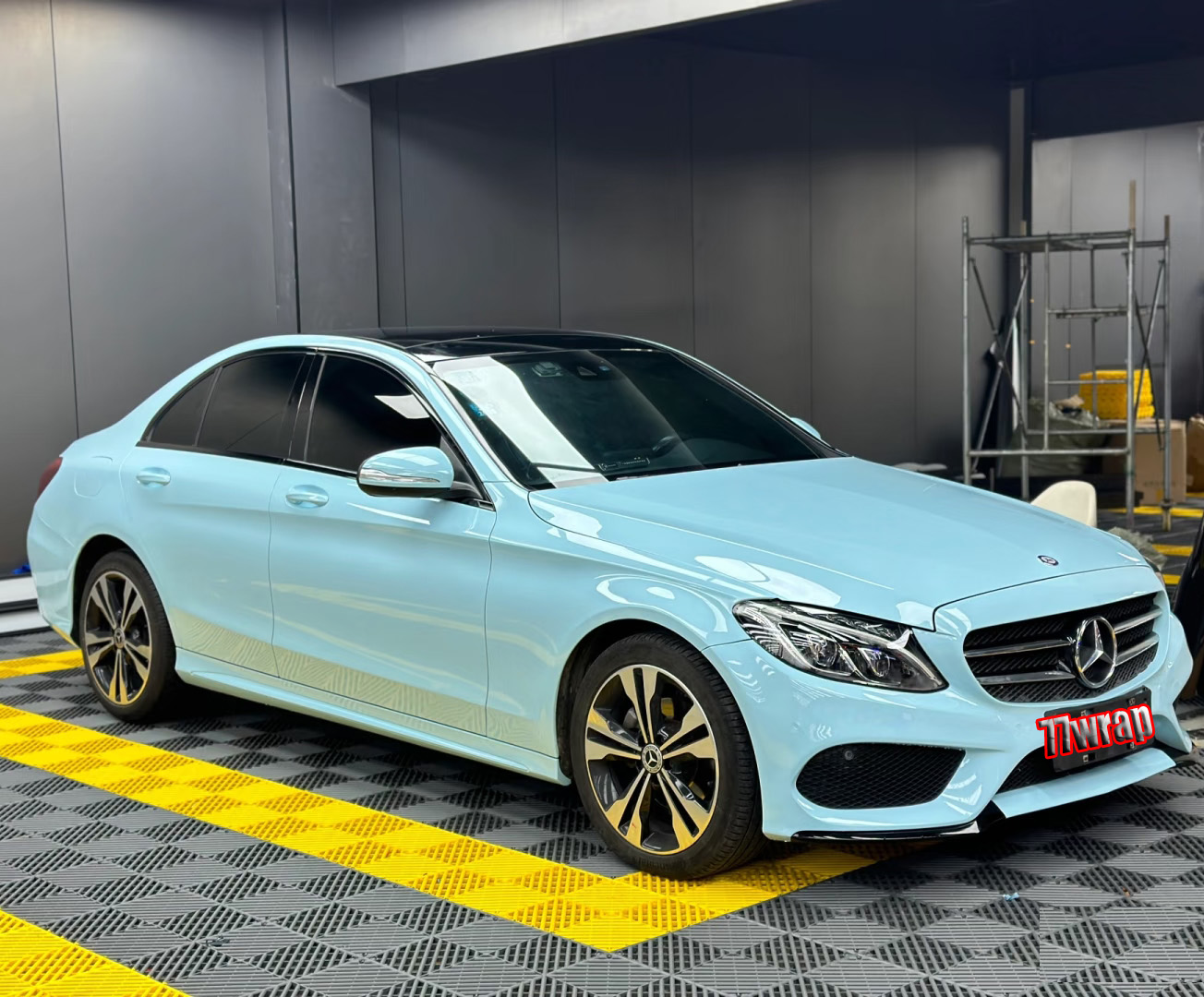 (PET) Ultra Glossy Crystal Car Vinyl Wrap Sticker Bubbles Free