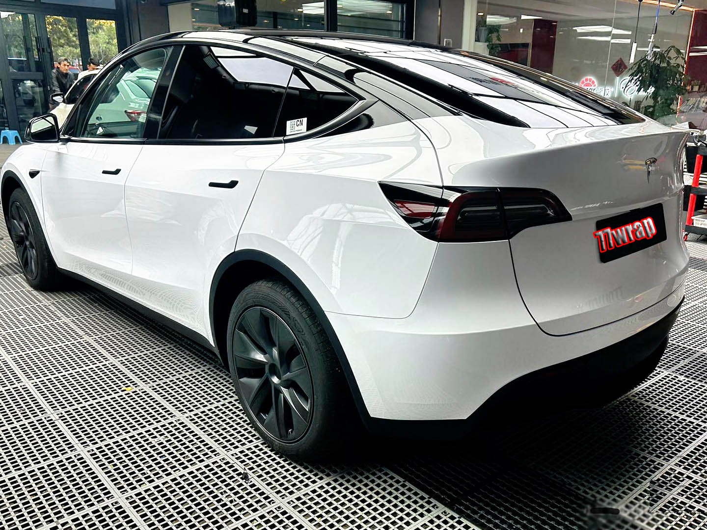 (PET) Ultra Glossy Crystal Car Vinyl Wrap Sticker Bubbles Free